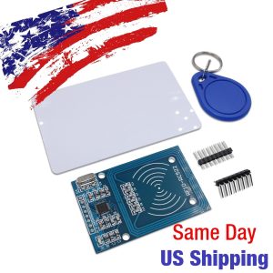 RFID Card Reader/Writer Module MFRC-522 RC-522 13.56MHz/125KHz Arduino Kit USA!