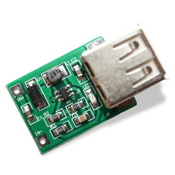 USB Type A 5V 600mA Charger Module 0.9V-5V DC-DC Converter Boost Step Up 5PCS - Image 2